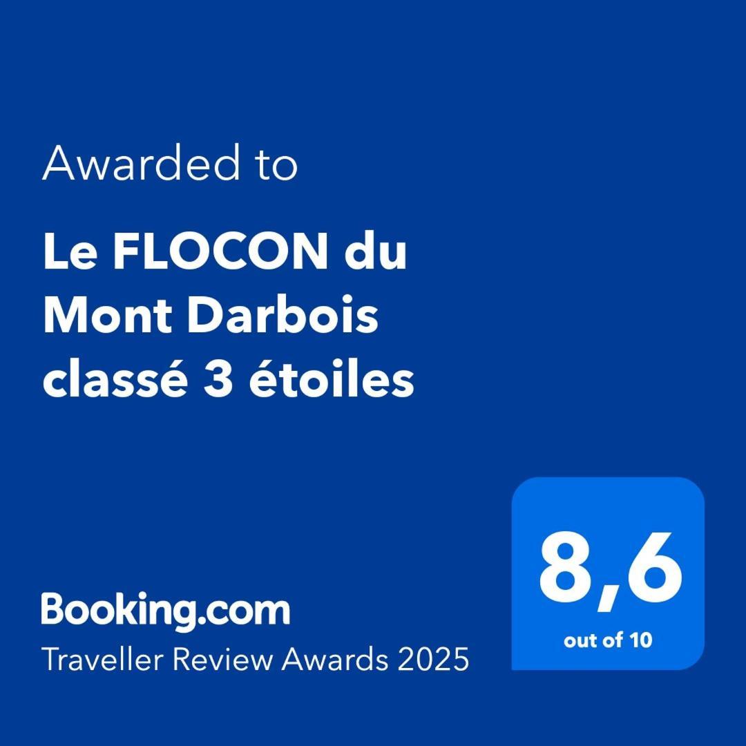 Le Flocon Du Mont Darbois Classe 3 Etoiles メジェーヴ エクステリア 写真